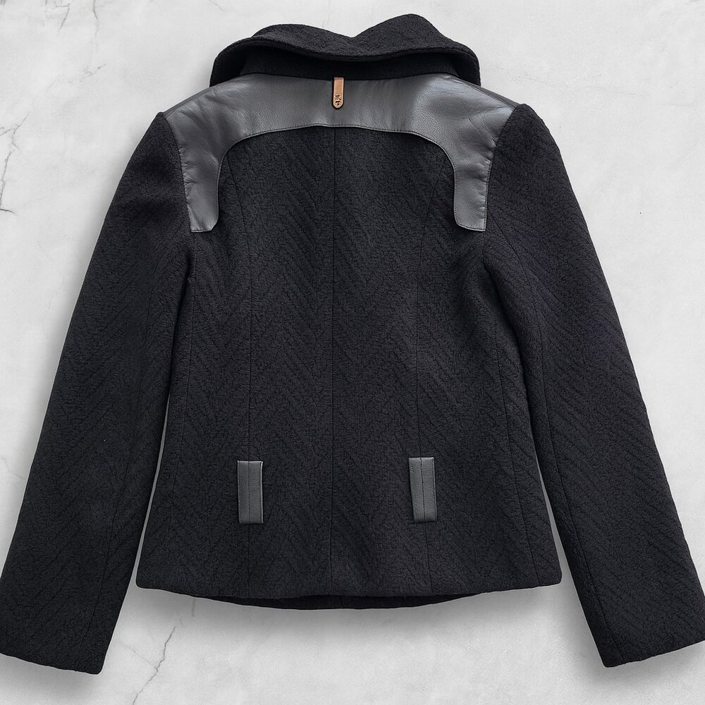 Mackage Azia Wool & Leather Jacket - Picture 7 of 7
